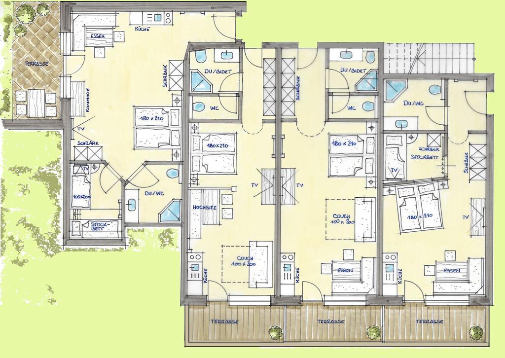 Appartements Stadlerhof クラムザッハ エクステリア 写真